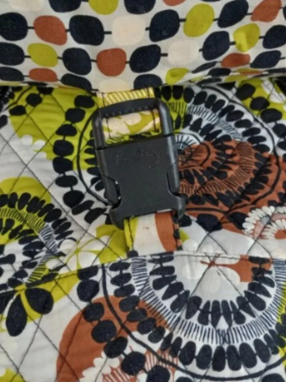 Vera Bradley Crossbody Laptop School Business Bag Cocoa Moss Fall 2013
